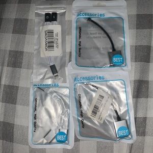 4 adapters for iPhone